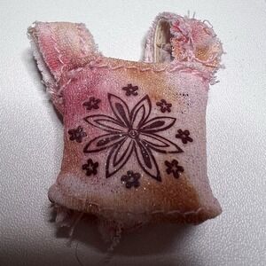 Vtg Bratz Pink, Flower-Print Tank Top